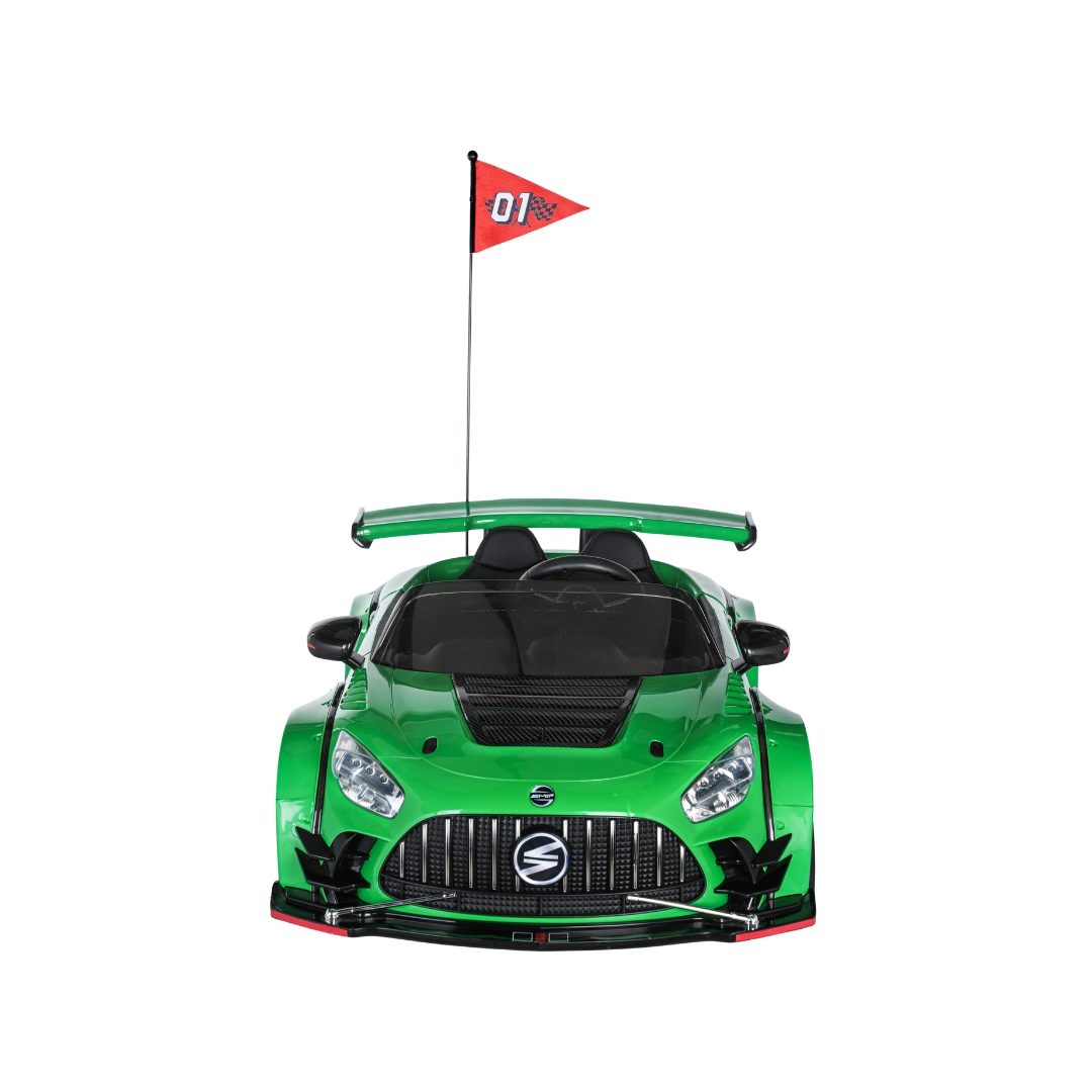 Kids Ride-On Car with LED Lights, Music & Bluetooth – Adult-Seat Friendly - Image 3