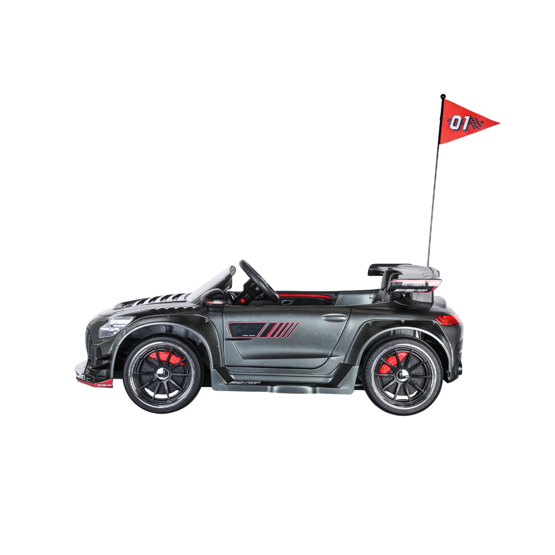 Kids Ride-On Car with LED Lights, Music & Bluetooth – Adult-Seat Friendly - Image 4