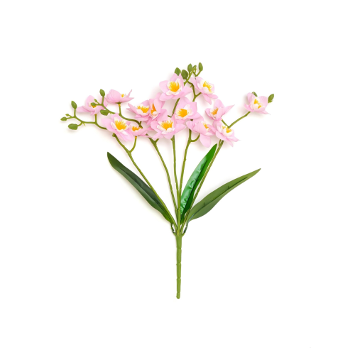 Artificial Flower 5-Branch15- Head Narcissus with Leaf