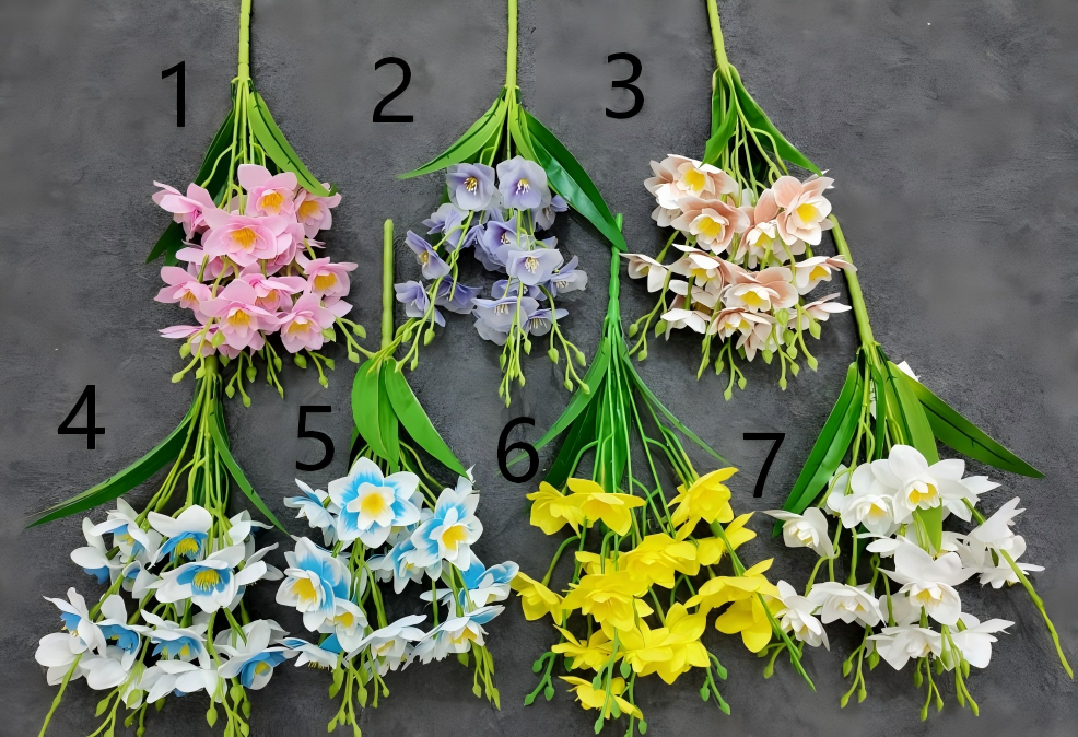 Artificial Flower 5-Branch20- HeadNarcissus - Image 3
