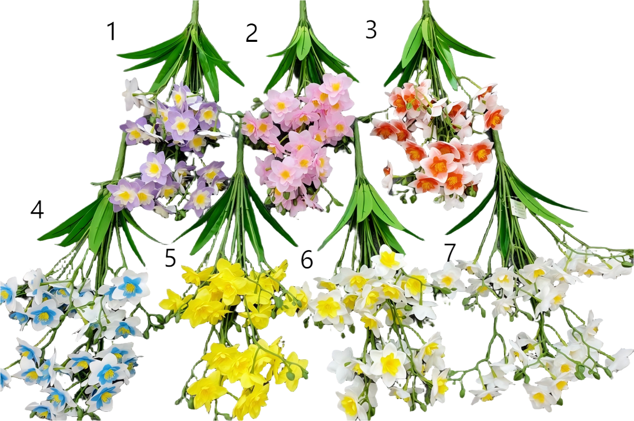 Artificial Flower 11-Branch 33- Head Narcissus - Image 3