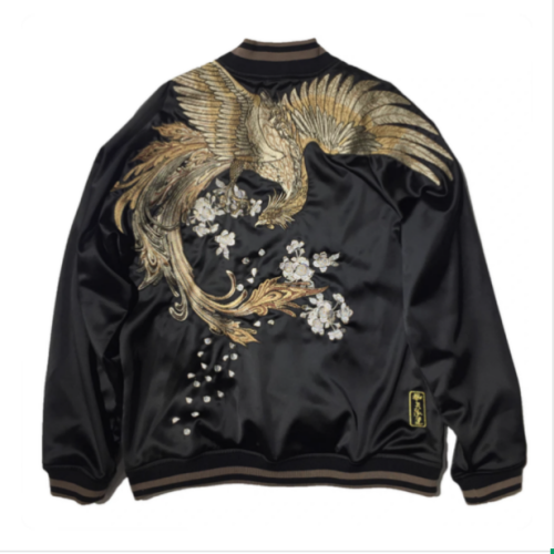 Three Departments Six Ministries – Vermilion Bird Classic Black Lightweight Jacket