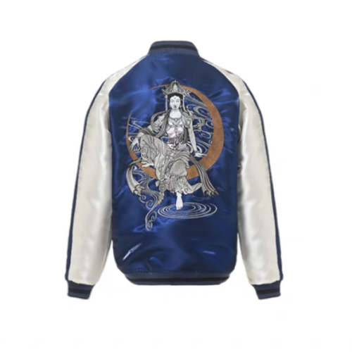 Three Departments Six Ministries – Water Moon Guanyin Blue Jacket