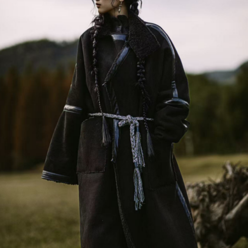 Three Departments Six Ministries – Hills and Soil Black Jacket