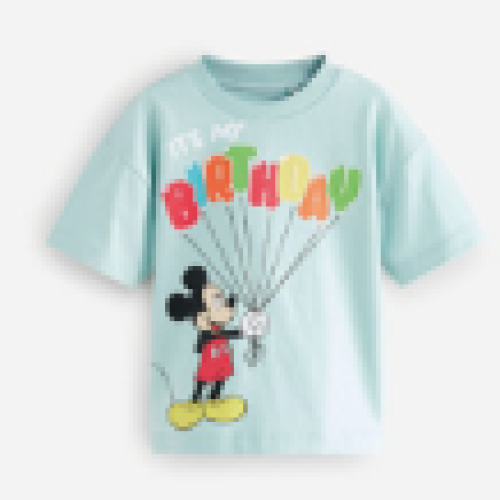 Mickey Mouse Balloon T-Shirt | Mint Green Disney Graphic Tee | Cute Cartoon Print Casual Summer Top | Unisex Cotton Short Sleeve | Vintage Streetwear Kawaii Aesthetic | Loose Fit Crew Neck Daily Wear
